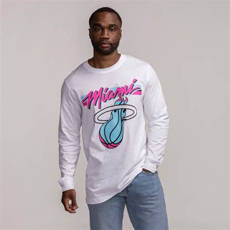 New Era Miami HEAT Vice Long Sleeve Tee Apparel