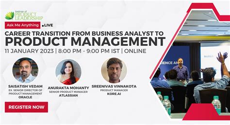[Ask Me Anything ] Career Transition from Business Analyst to Product ...
