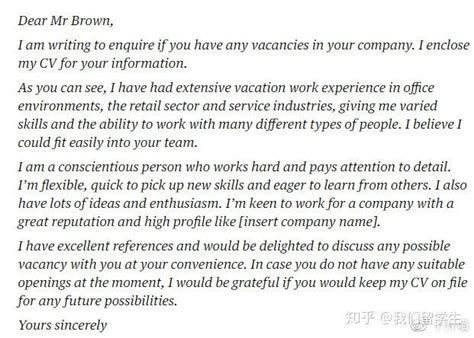 Cover Letter 怎么写 的图像结果