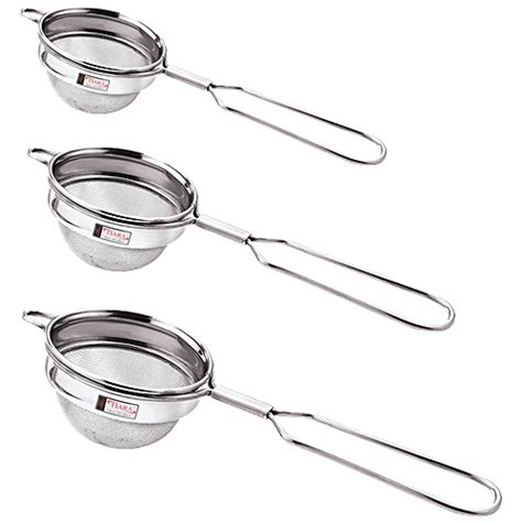 Buy Tiara Max Tea Stainless Steel Strainers - Durable, For Straining ...