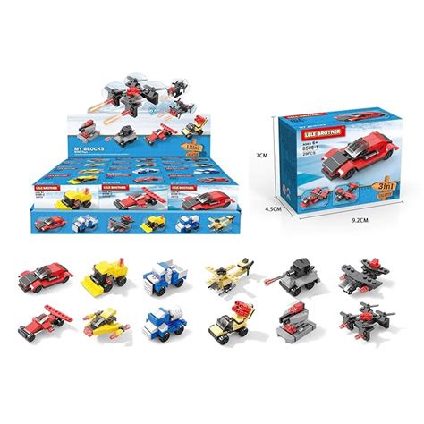Buy Children's Blocks Cars Tanks Airplanes Multiple Collections - 12 ...