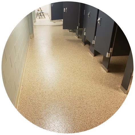 Commercial Concrete Epoxy Floor Restroom Concrete Coatings - GFC ...