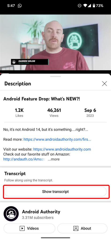 Image result for YouTube Transcript Format