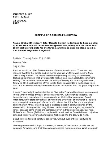 Movie Review Example 的图像结果