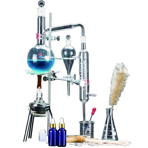 Buy HCFSUK 500ml Laboratory Equipment Distillation Unit Set Laboratory ...