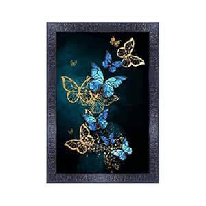 pnf Poster n Frames Butterfly Photo Frame|Bedroom, Living Room Wall ...
