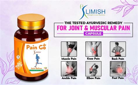 Slimish Joint & Bone Support Capsules - Ayurvedic Formula for Natural ...