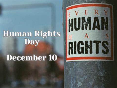 Human Rights Day | December 10 - Calendarr