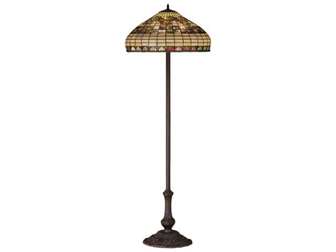 Meyda Tiffany Edwardian 63 Tall Bronze Floor Lamp | 29511