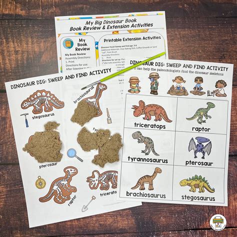 My Big Dinosaur Pre-K Book Companion