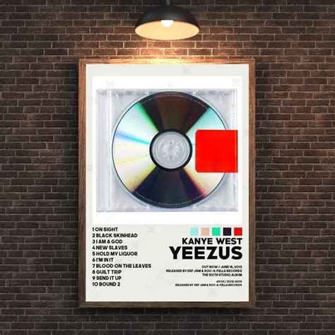 Yeezus Album Cover Kanye West Yeezus [CD] | Fruugo US