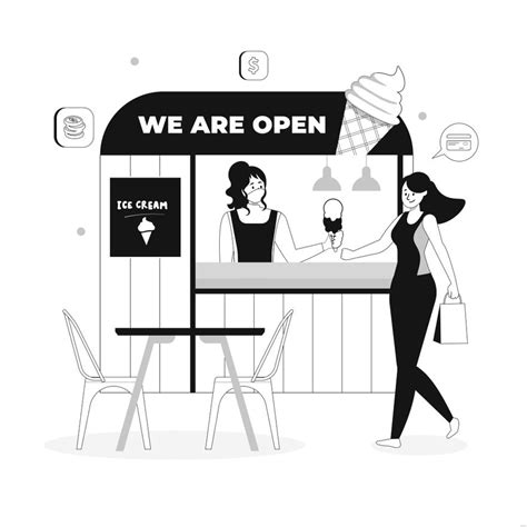 Business Black and White Illustration 的图像结果