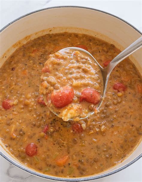 Creamy Lentil Soup - The clever meal