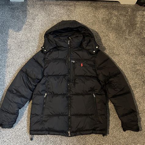 Black Polo Ralph Lauren puffer jacket Brand New... - Depop