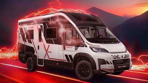 Challenger ElectriX: una camper híbrida con 900 km de autonomía