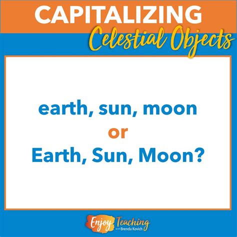 Should You Capitalize the Earth, Sun, and Moon?