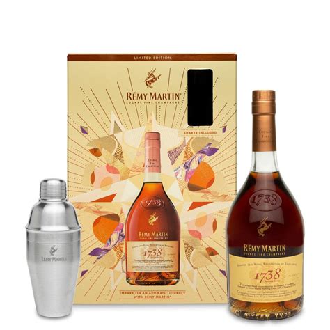Remy Martin 1738 (Cocktail Shaker Gift Set) Cognac – JPHA