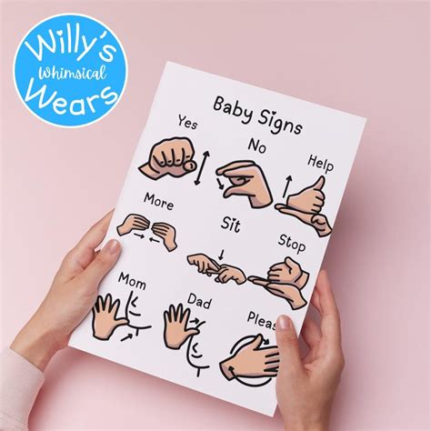 Image result for Baby Sign Language Printable