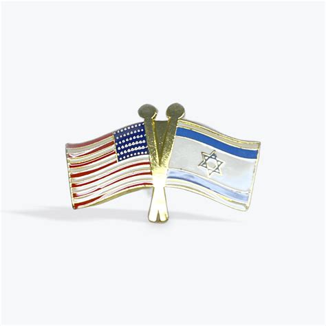 Pin Israel/US Flag – Northern Tier Merch