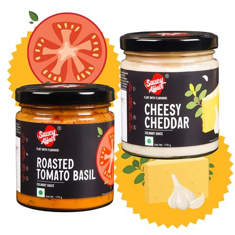 Saucy Affair Cheesy Cheddar Sauce Ready To Eat White Sauce - 170 Gram ...