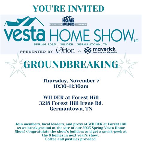 Vesta Home Show 2025