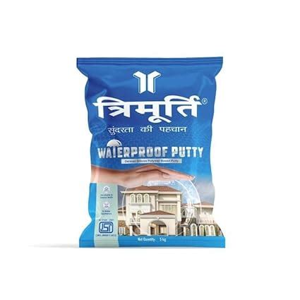 Trimurti Interior Water Proof Wall Putty | Strong Adhesion Less Paint ...