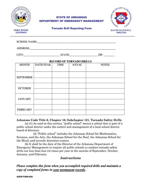 AR ADEM 329 Form - Fill Online, Printable, Fillable, Blank - pdfFiller