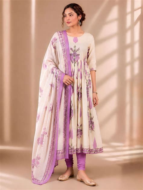 Shop Anarkali Suit Sets for Women Online | The Loom