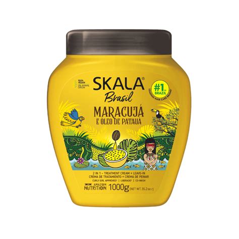 Skala Passionfruit & Pataua Oil Hair Treatment Cream - "Yellow Skala ...