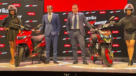Aprilia launch the new SR 125 and SR 160 scooter starting at Rs 1.07 ...