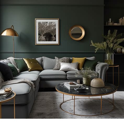 Timeless Green and Grey Colour Combination for Home Decor