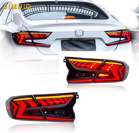 LED Tail Lights For Honda Accord 10th Gen 2018-2021 Turn Signal Lights ...