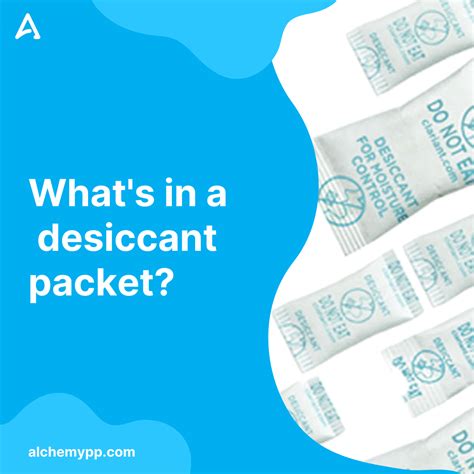 What are desiccants?‍