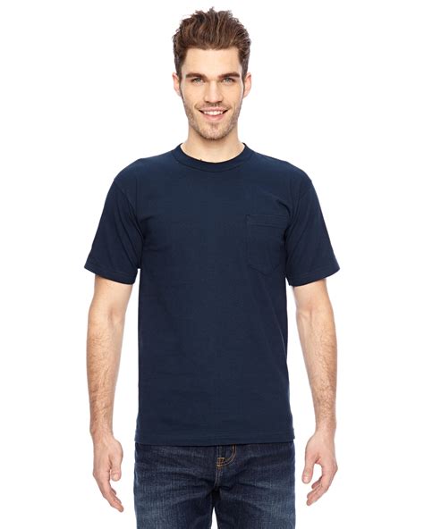 Bayside BA7100 - 6.1 oz. Basic Pocket T-Shirt $9.05 - T-Shirts