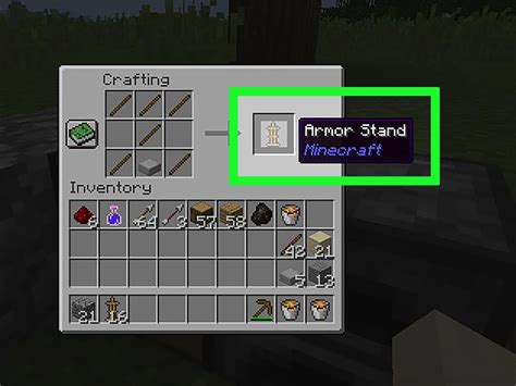 How to Make Armor Stand in Minecraft Java 的图像结果