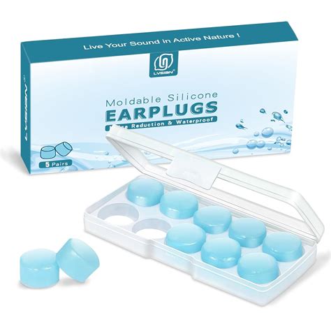 Buy LYSIAN Ultra Soft Moldable Ear Plugs for Sleeping and Swimming ...