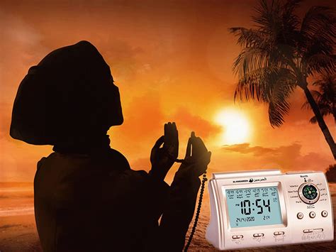 Anlising Islamic Azan Alarm Table Clock, Islamic Digital Clock, Muslim ...