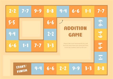 Math Board Games Printable