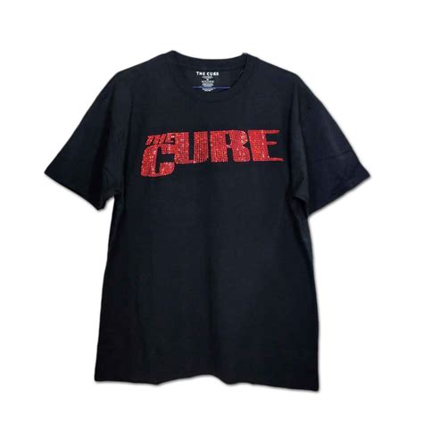 The Cure バンドTシャツ ザ・キュアー Red Logo DIAMANTE - バンドTシャツの通販ショップ『Tee-Merch!』