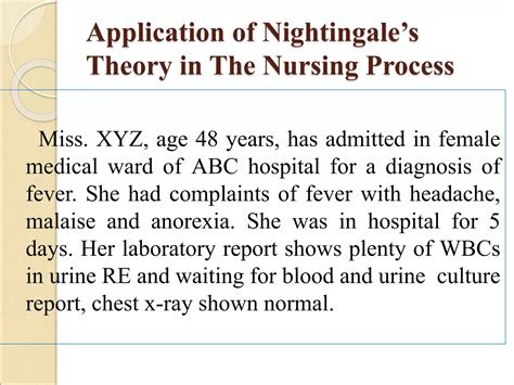 Florence nightingale nursing theory | PPT