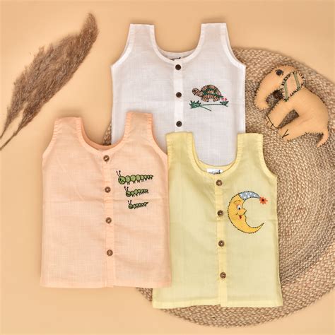 Tropical Night Trio Jabla (Moon, Pineapple and Owl Design)-Pure Cotton ...