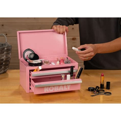 Shop Kobalt Mini Tool Box Top and Base in Pink at Lowes.com