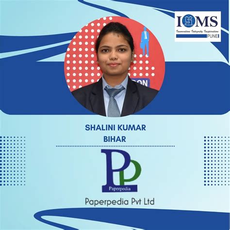 Internships - ISMS PUNE - ISMS PUNE