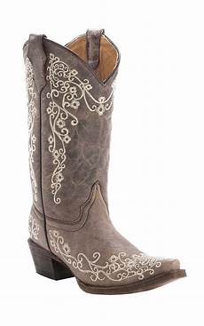 Corral Me Boots Ivory by Corral Kid S Distressed W Ivory Embroidery Snip Toe Corral Me Boots Ivory