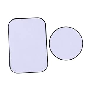4 Pcs Mount Metal Plate Self Adhesive Metal Plate Metal Plate for ...