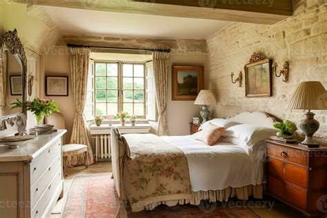 English Cottage Style Bedroom