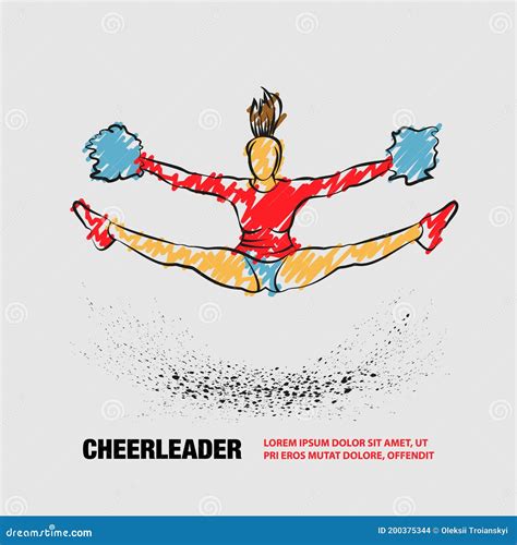 How To Draw Cheerleading Pom Poms Step By Step at Ryan Priestley blog