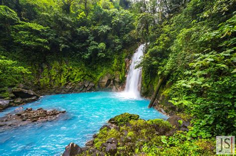 Rio Celeste Waterfall, Tenorio Volcano National Park, Costa Rica