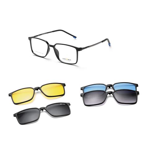 Magnetic Clip On Sunglasses for Men Women UV Protection 6106 – GreyJack ...