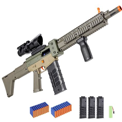 Amazon.com: Realistic Toy Gun for Nerf Guns Darts, Foam Blaster - with ...